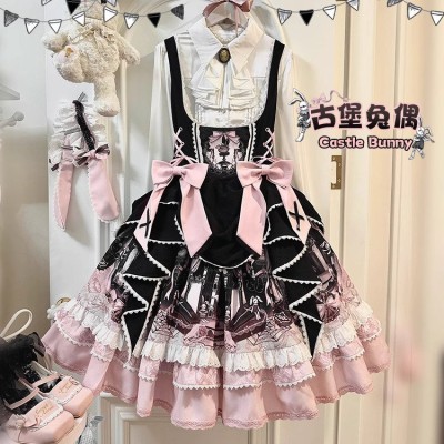 Honey Machine Castle Bunny Underbust JSK(Reservation/Full Payment Without Shipping)